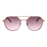 Lentes de sol De Acero Inoxidable Redondo Flap