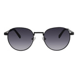 Lentes De Sol One Piece Redondo De Acero Inoxidable