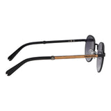 Lentes De Sol One Piece Redondo De Acero Inoxidable