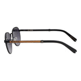 Lentes De Sol One Piece Redondo De Acero Inoxidable