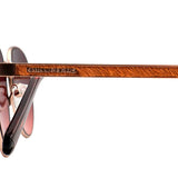 Lentes De Sol One Piece Redondo De Acero Inoxidable