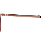 Lentes De Sol One Piece Redondo De Acero Inoxidable