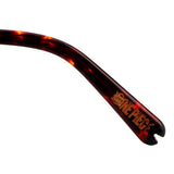 Lentes De Sol One Piece Redondo De Acero Inoxidable