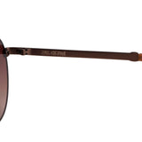 Lentes De Sol One Piece Redondo De Acero Inoxidable