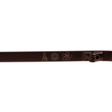 Lentes De Sol One Piece Redondo De Acero Inoxidable