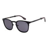 Lentes De Sol One Piece Redondo De Acero Inoxidable