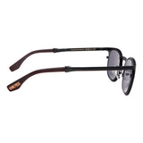 Lentes De Sol One Piece Redondo De Acero Inoxidable