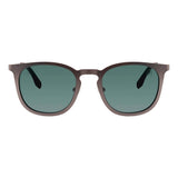 Lentes De Sol One Piece Redondo De Acero Inoxidable