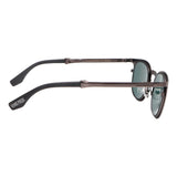 Lentes De Sol One Piece Redondo De Acero Inoxidable