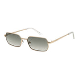 Lentes De Sol De Acero Inoxidable Cuadrado Trend