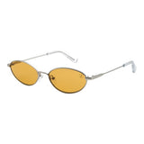 Lentes De Sol De Acero Inoxidable Redondo Trend