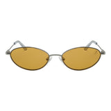 Lentes De Sol De Acero Inoxidable Redondo Trend