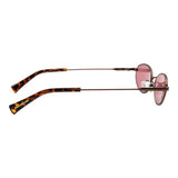Lentes De Sol De Acero Inoxidable Redondo Trend