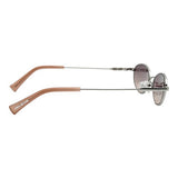 Lentes De Sol De Acero Inoxidable Redondo Trend