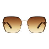 Lentes de sol De Acero Inoxidable Cuadrado Premium