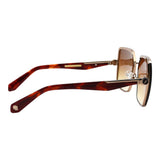 Lentes de sol De Acero Inoxidable Cuadrado Premium