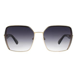 Lentes de sol De Acero Inoxidable Cuadrado Premium