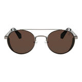Lentes de sol De Acero Inoxidable Aviador Flap