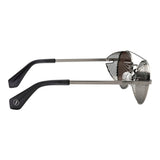 Lentes de sol De Acero Inoxidable Aviador Flap