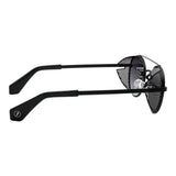 Lentes de sol De Acero Inoxidable Aviador Flap