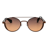 Lentes de sol De Acero Inoxidable Aviador Flap
