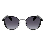 Lentes de sol De Acero Inoxidable Redondo Flap