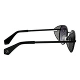 Lentes de sol De Acero Inoxidable Redondo Flap