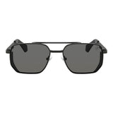 Lentes de sol De Acero Inoxidable Cuadrado Flap