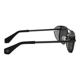 Lentes de sol De Acero Inoxidable Cuadrado Flap