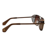 Lentes de sol De Acero Inoxidable Cuadrado Flap