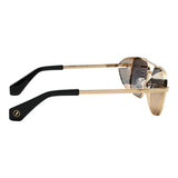 Lentes de sol De Acero Inoxidable Cuadrado Flap