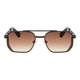 Lentes de sol De Acero Inoxidable Cuadrado Flap